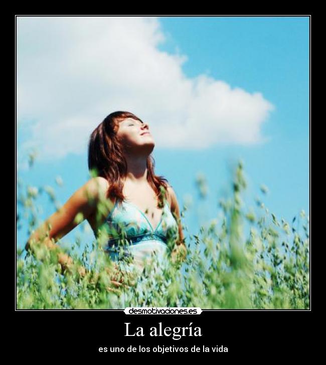 La alegría - 
