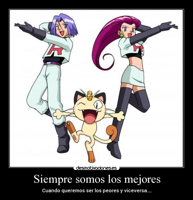 carteles team rocket the are problems desmotivaciones