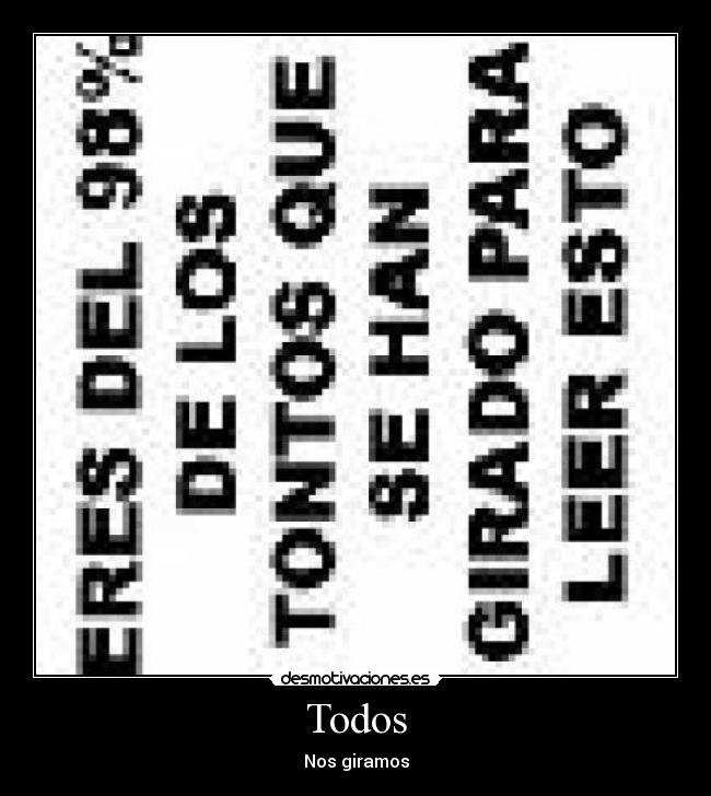 Todos - Nos giramos