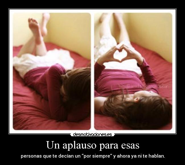 Un aplauso para esas - 