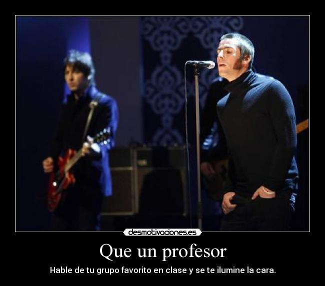 carteles profesor grupo musica desmotivaciones