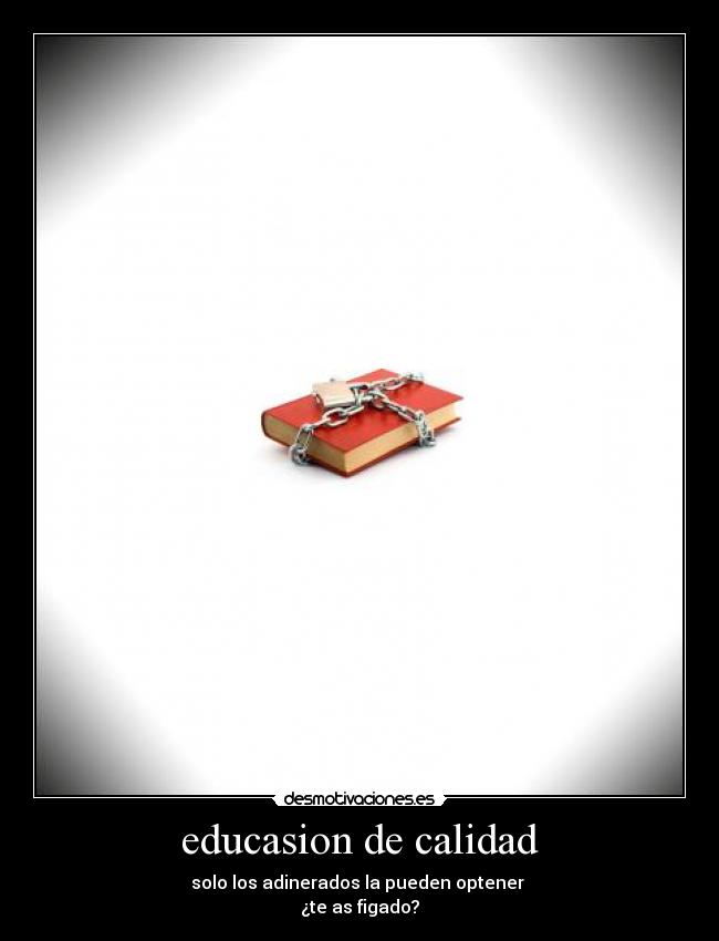 educasion de calidad -