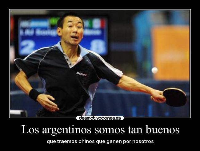 Los argentinos somos tan buenos -
