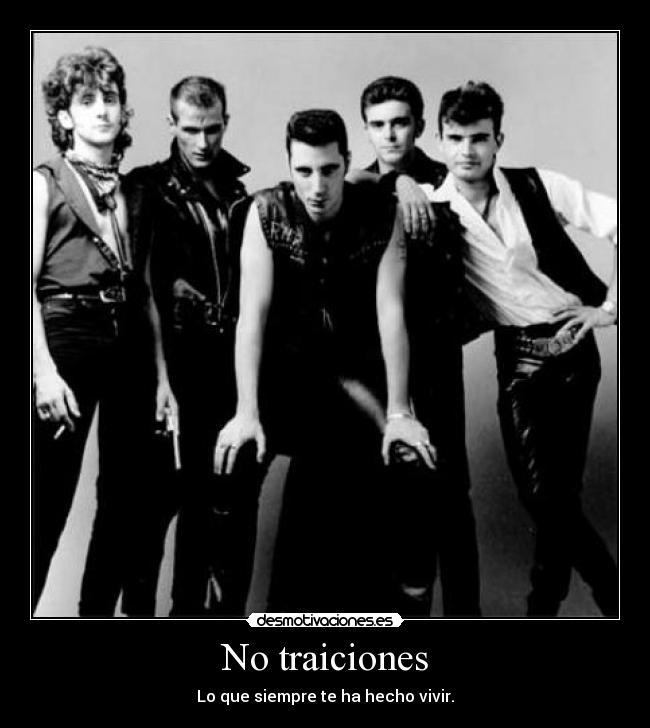 No traiciones - 