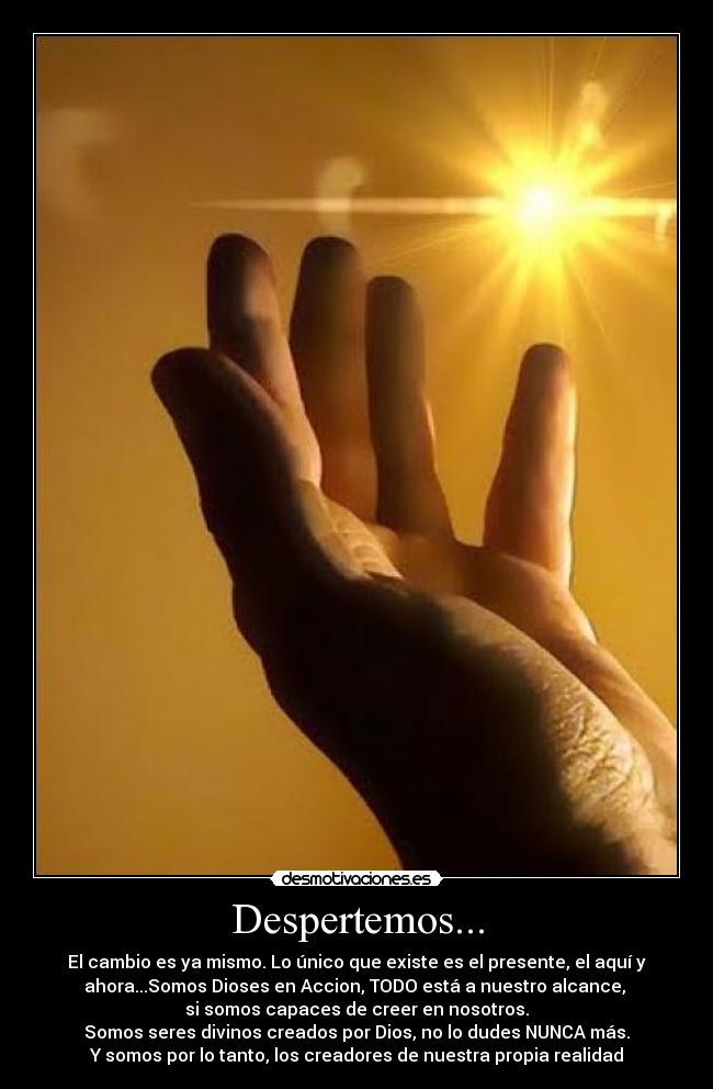 carteles despertemos camcio dioses accion claudio maria dominguez desmotivaciones