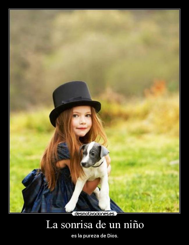 La sonrisa de un niño -