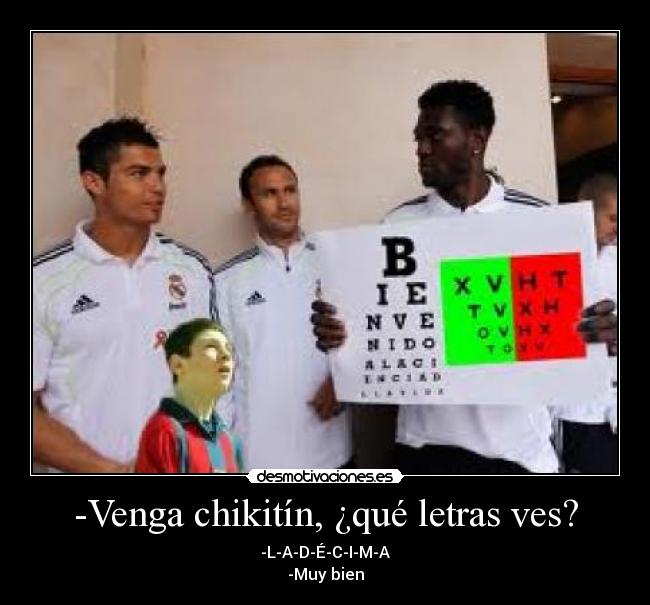 carteles hala madrid adebayorrrrrrrrrrr desmotivaciones