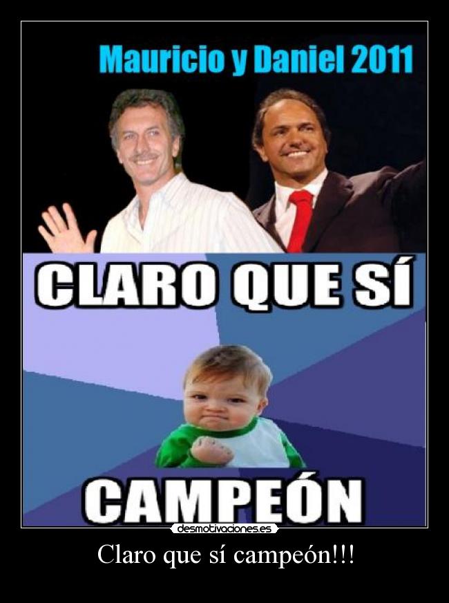 Claro que sí campeón!!! -