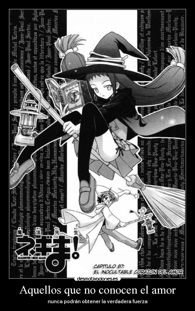 Aquellos que no conocen el amor -