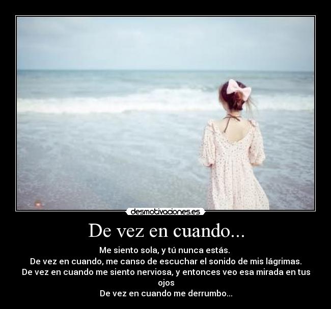 De vez en cuando... - 