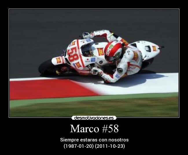 Marco #58 - Siempre estaras con nosotros
(1987-01-20) (2011-10-23)