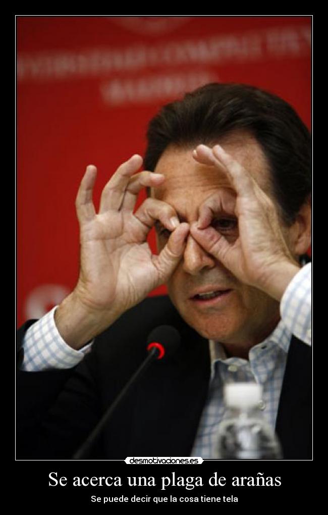 carteles matias prats chiste aranas desmotivaciones