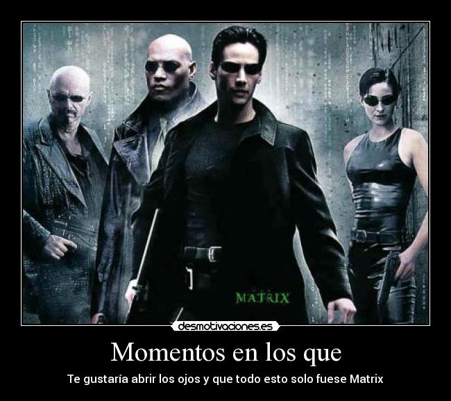 Momentos en los que -