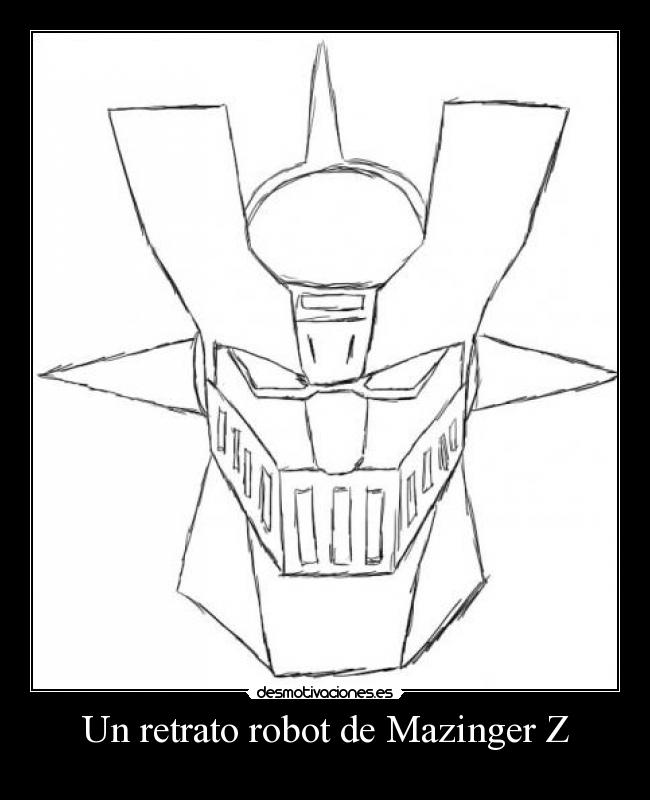 Un retrato robot de Mazinger Z - 