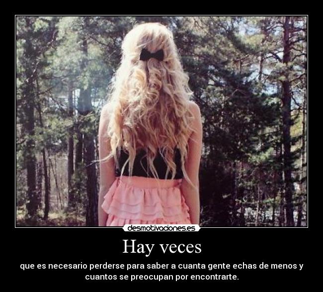 Hay veces - 