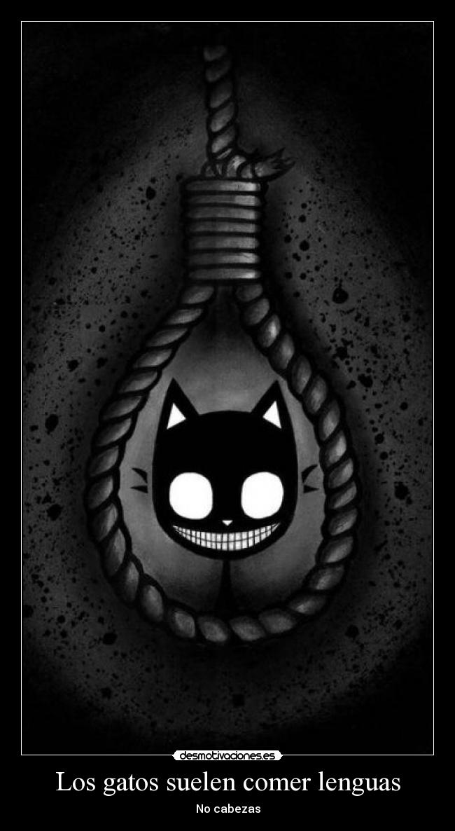 Los gatos suelen comer lenguas - No cabezas