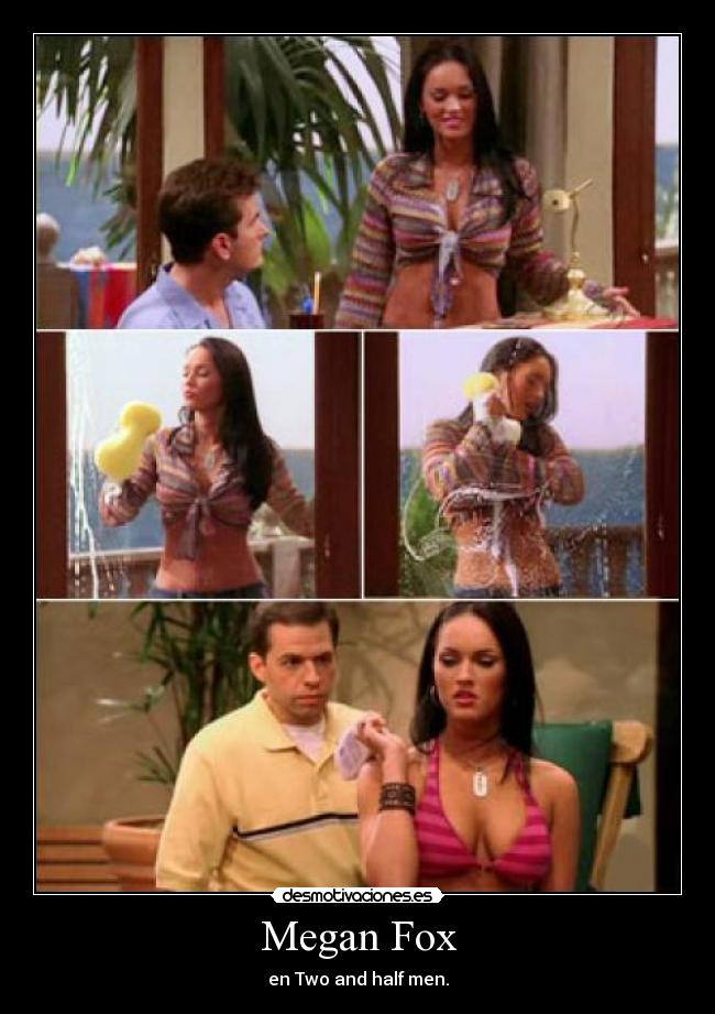 Megan Fox - en Two and half men.