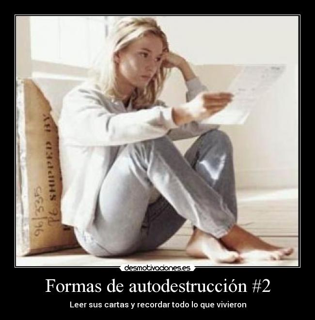 Formas de autodestrucción #2 - 