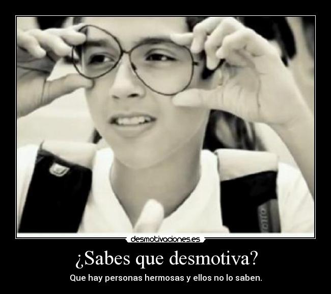 ¿Sabes que desmotiva? - 