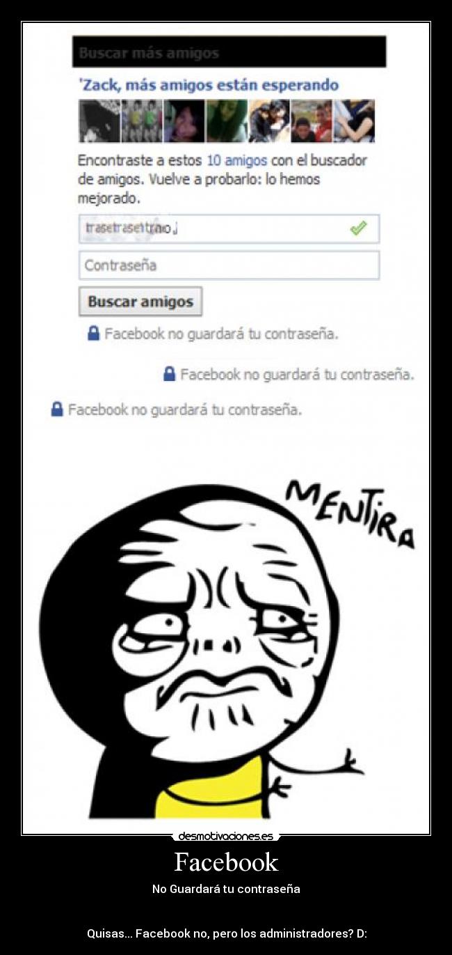 carteles facebook hacker facebook contrasena desmotivaciones