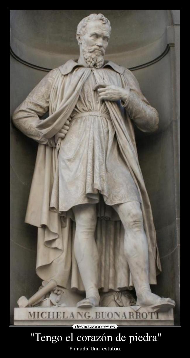 Tengo el corazón de piedra - 