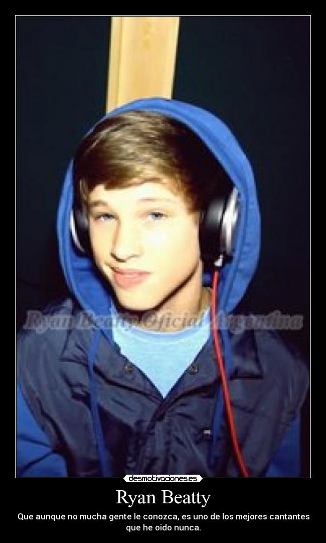 Ryan Beatty - Que aunque no mucha gente le conozca, es uno de los mejores cantantes
que he oido nunca.