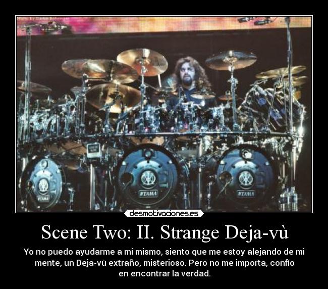 carteles dream theater metropolis scenes from memory scene two strange deja desmotivaciones