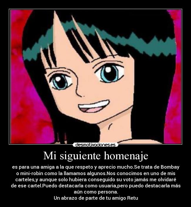 Mi siguiente homenaje - 