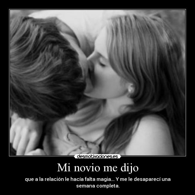 Mi novio me dijo - 