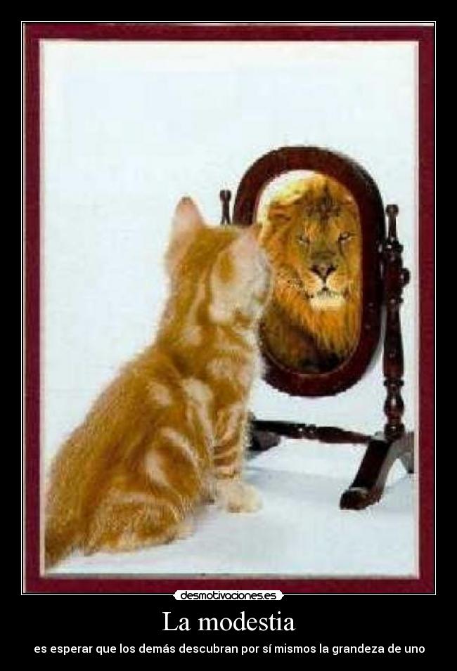 La modestia -