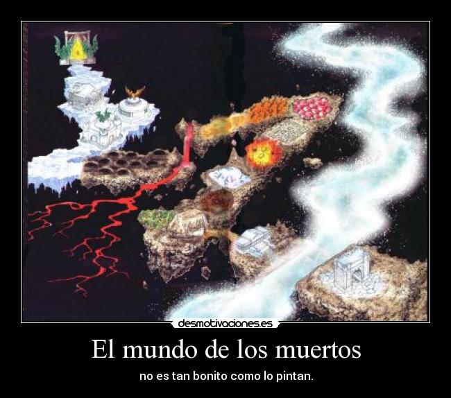 carteles mundo saint seiya hades infierno desmotivaciones