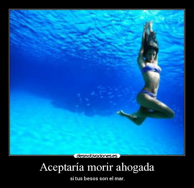 carteles beso mar desmotivaciones