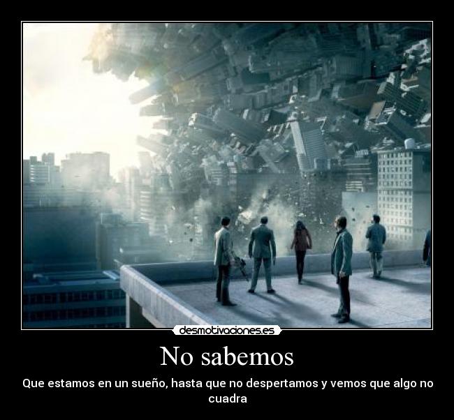 No sabemos - 