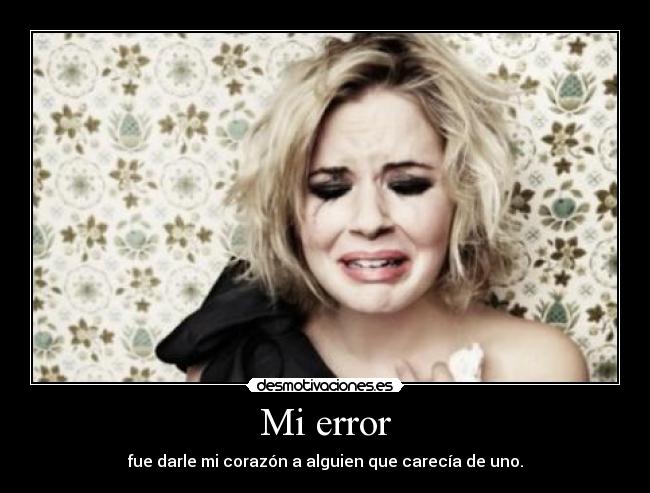 Mi error - 
