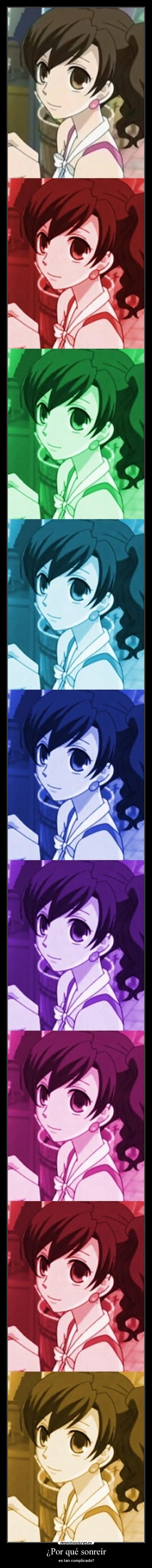 ¿Por qué sonreír - es tan complicado?