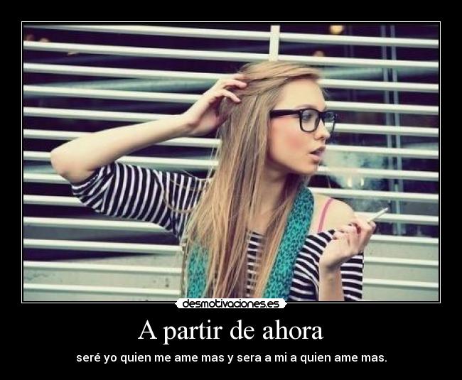 A partir de ahora -