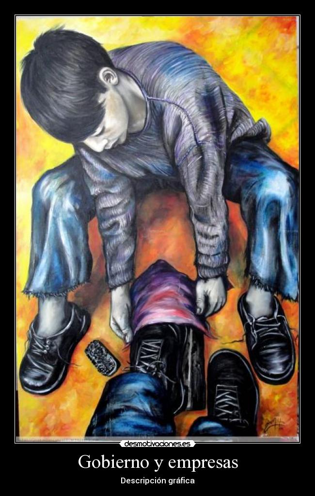 Gobierno y empresas - Descripción gráfica