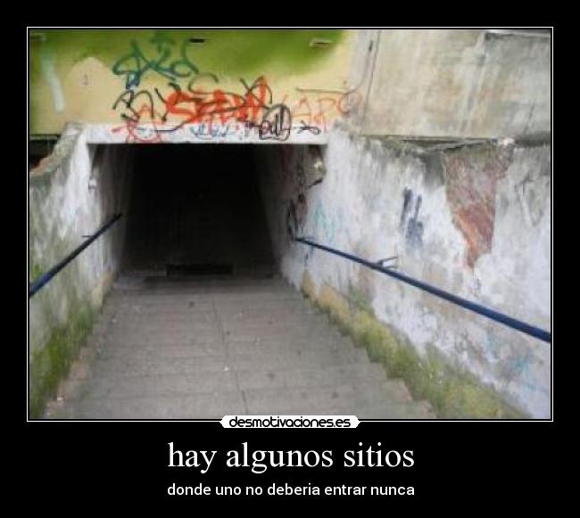 hay algunos sitios - 