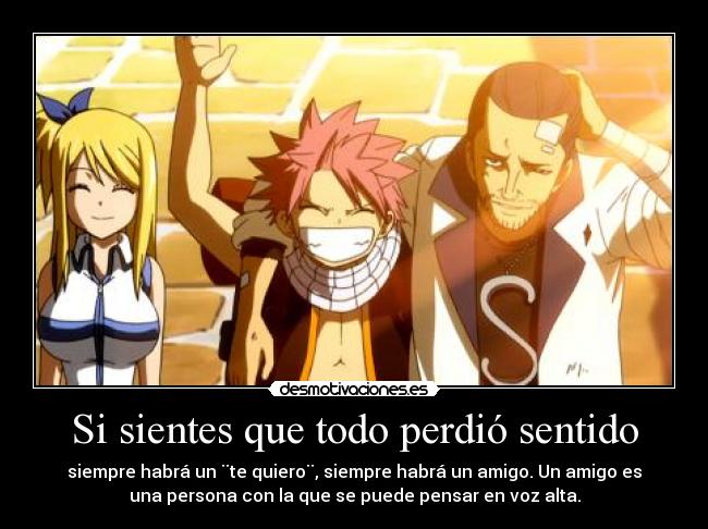 Si sientes que todo perdió sentido - 