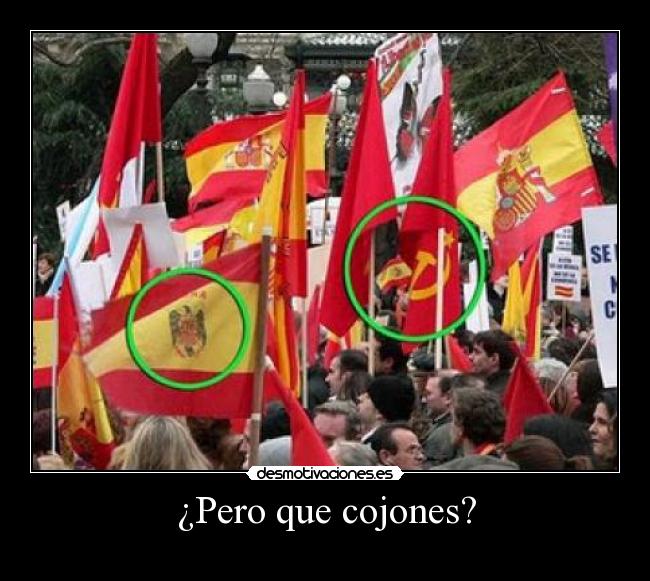 ¿Pero que cojones? -