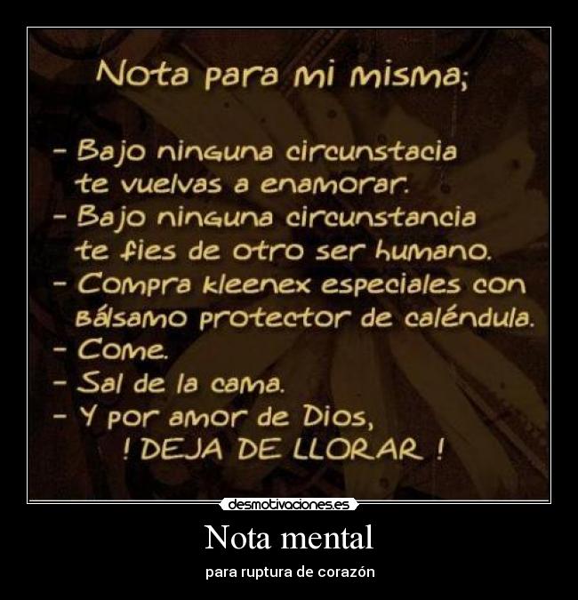Nota mental -