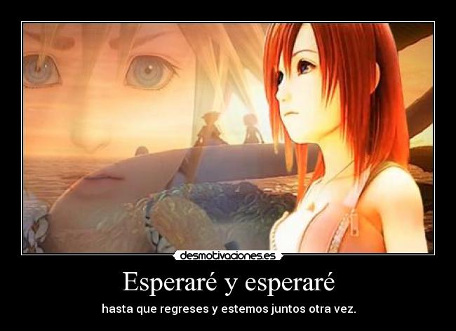 Esperaré y esperaré -
