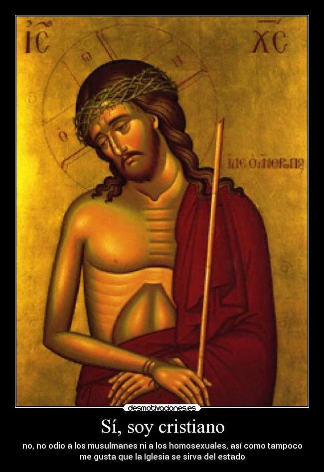 Sí, soy cristiano - 