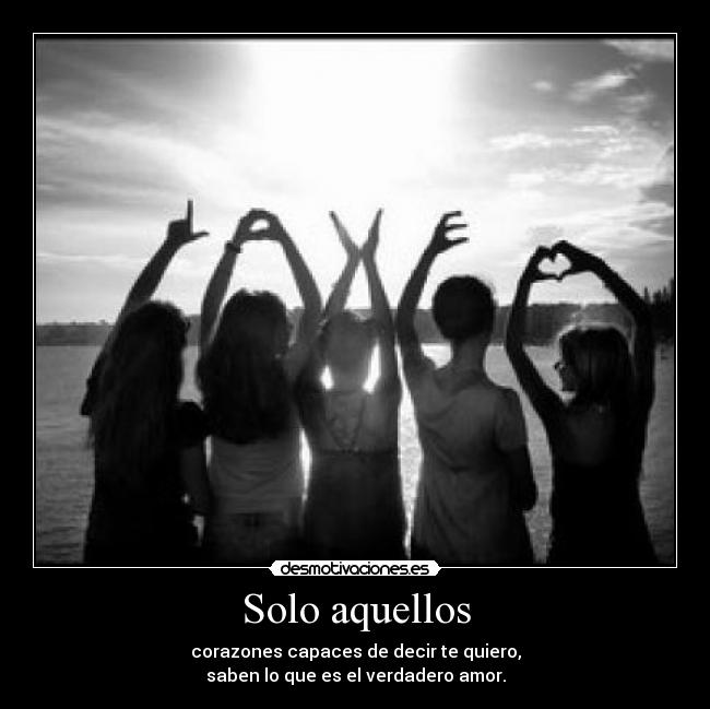 Solo aquellos - 