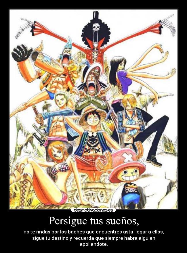 Persigue tus sueños, - 
