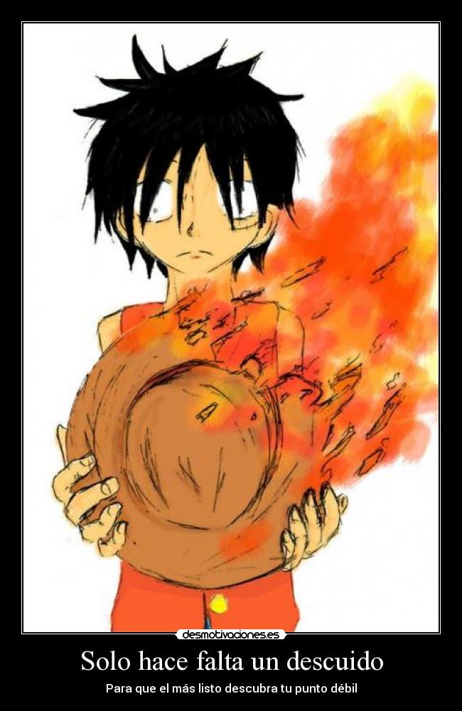 Solo hace falta un descuido -