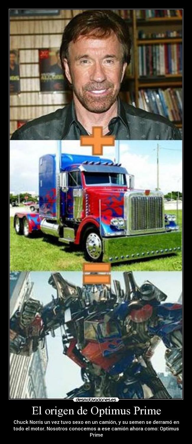El origen de Optimus Prime -