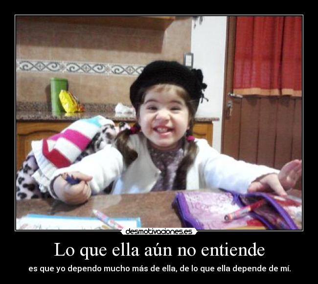 Lo que ella aún no entiende -