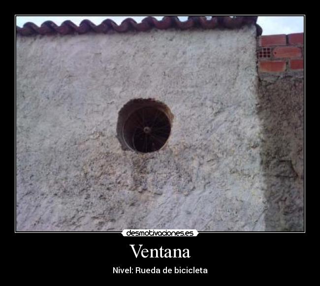 Ventana - Nivel: Rueda de bicicleta