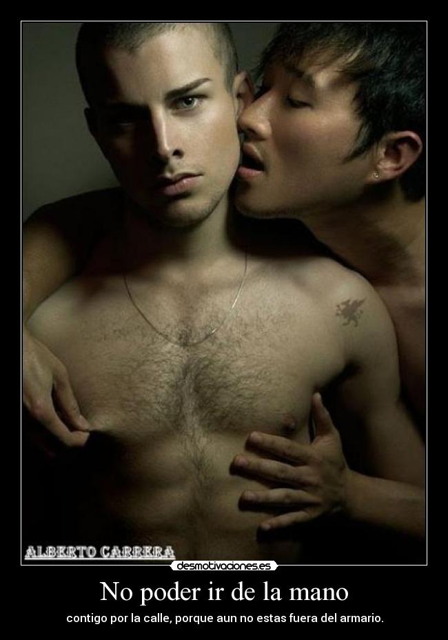 No poder ir de la mano - 